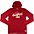 Vic Firth Craft Lightweight Hoodie Small Red Vic Firth Craft Lightweight Hoodie Small Red