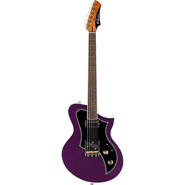 Kauer Guitars Korona FT Ash Electric Guitar Firemist Purple