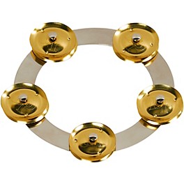 LP Tambo-Ring - Stainless Steel With Brass Jingles 6 in. LP Tambo-Ring - Stainless Steel With Brass Jingles 6 in.