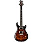 Open Box PRS SE Custom 24 Quilted Carved Top With Ebony Fingerboard Electric Guitar Level 2 Black Gold Sunburst 197881072773