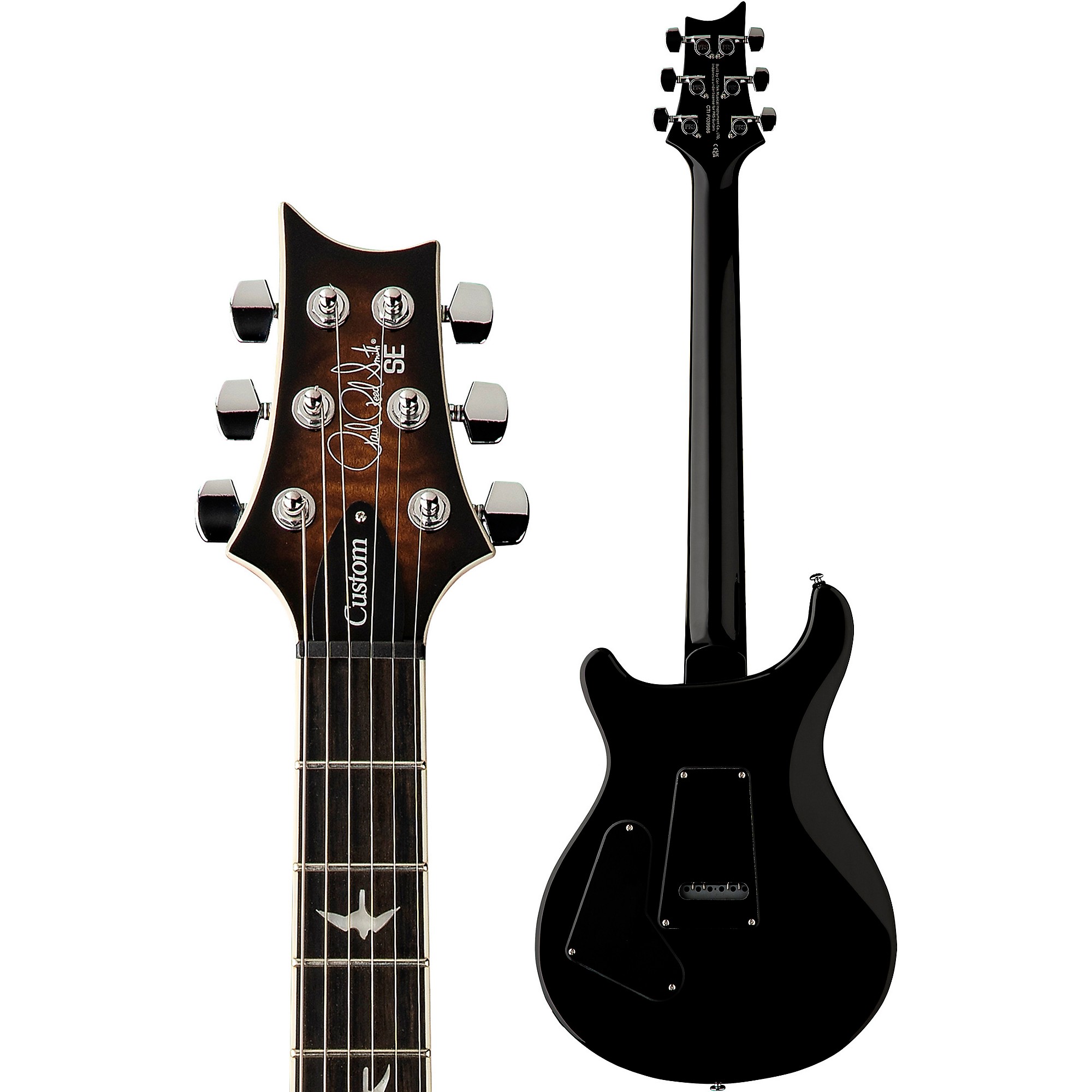 PRS SE Custom 24 Quilted Carved Top With Ebony Fingerboard
