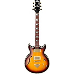 Open Box Ibanez AR520HFM Artist Hollowbody Level 2 Violin Sunburst 197881310561