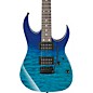 Ibanez GRG120QASP GRG Series 6-String Electric Guitar Transparent Blue Gradation thumbnail