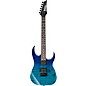 Ibanez GRG120QASP GRG Series 6-String Electric Guitar Transparent Blue Gradation