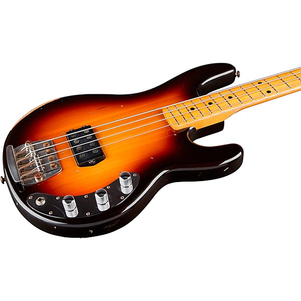 Ernie Ball Music Man Cliff Williams Electric Bass Guitar Sunburst