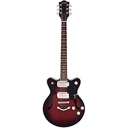 Gretsch Guitars G2655-P90 Streamliner Center Block Jr. Double-Cut P90 Electric Guitar With V-Stoptail Claret Burst