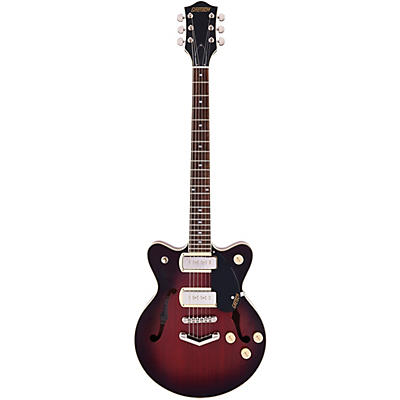 Gretsch Guitars G2655-P90 Streamliner Center Block Jr. Double-Cut P90 Electric Guitar With V-Stoptail Claret Burst for sale