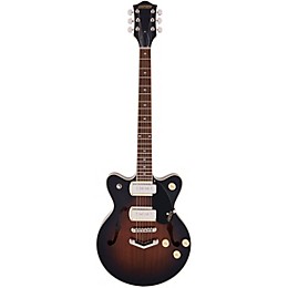 Gretsch Guitars G2655-P90 Streamliner Center Block Jr. Double-Cut P90 Electric Guitar With V-Stoptail Brownstone