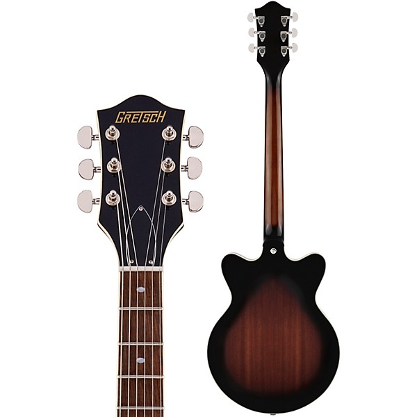 Gretsch Guitars G2655-P90 Streamliner Center Block Jr. Double-Cut P90 Electric Guitar With V-Stoptail Brownstone