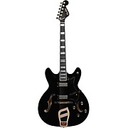 Hagstrom '67 Viking Ii Hollowbody Electric Guitar Standard Black Gloss for sale