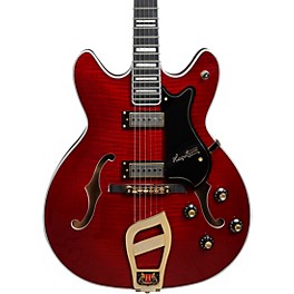 Hagstrom '67 Viking II Hollowbody Electric Guita... Hagstrom '67 Viking II Hollowbody Electric Guitar Transparent Wild Cherry