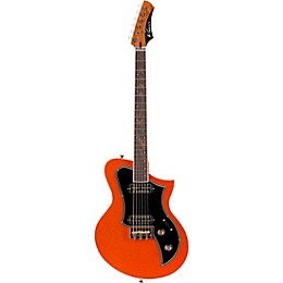 Kauer Guitars Korona HT Pine Electric Guitar Orange Metal Flake