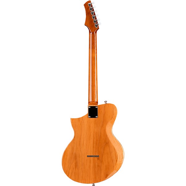 Open Box Kauer Guitars Korona HT Pine Electric Guitar Level 2 Orange Metal Flake 197881120818