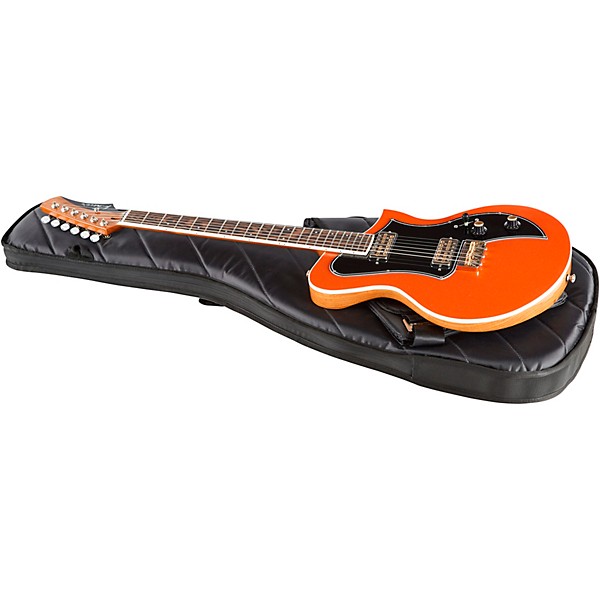 Kauer Guitars Korona HT Pine Electric Guitar Orange Metal Flake
