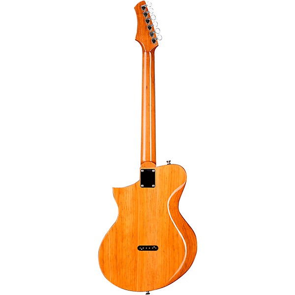 Kauer Guitars Korona HT Pine Electric Guitar Orange Metal Flake