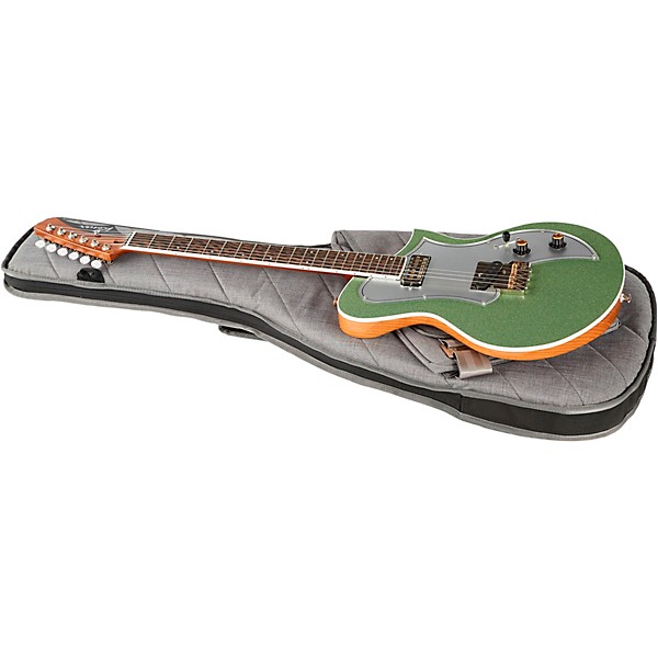 Kauer Guitars Korona FT Pine Electric Guitar Seafoam Metal Flake