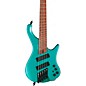 Ibanez EHB1005SMS 5-String Multi Short Scale Ergonomic Headless Bass Guitar Emerald Green Metallic Matte thumbnail