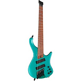 Ibanez EHB1005SMS 5-String Multi Short Scale Ergonomic Headless Bass Guitar Emerald Green Metallic Matte