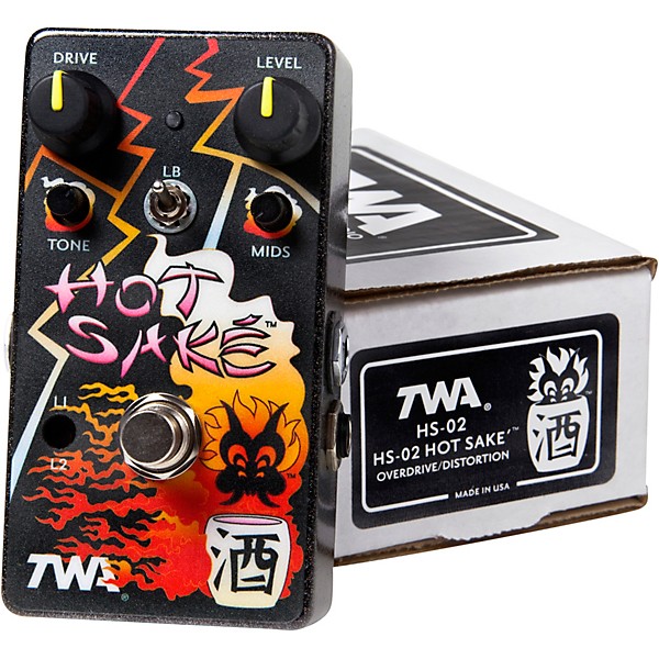 TWA Hot Sake Overdrive/Distortion Effects Pedal