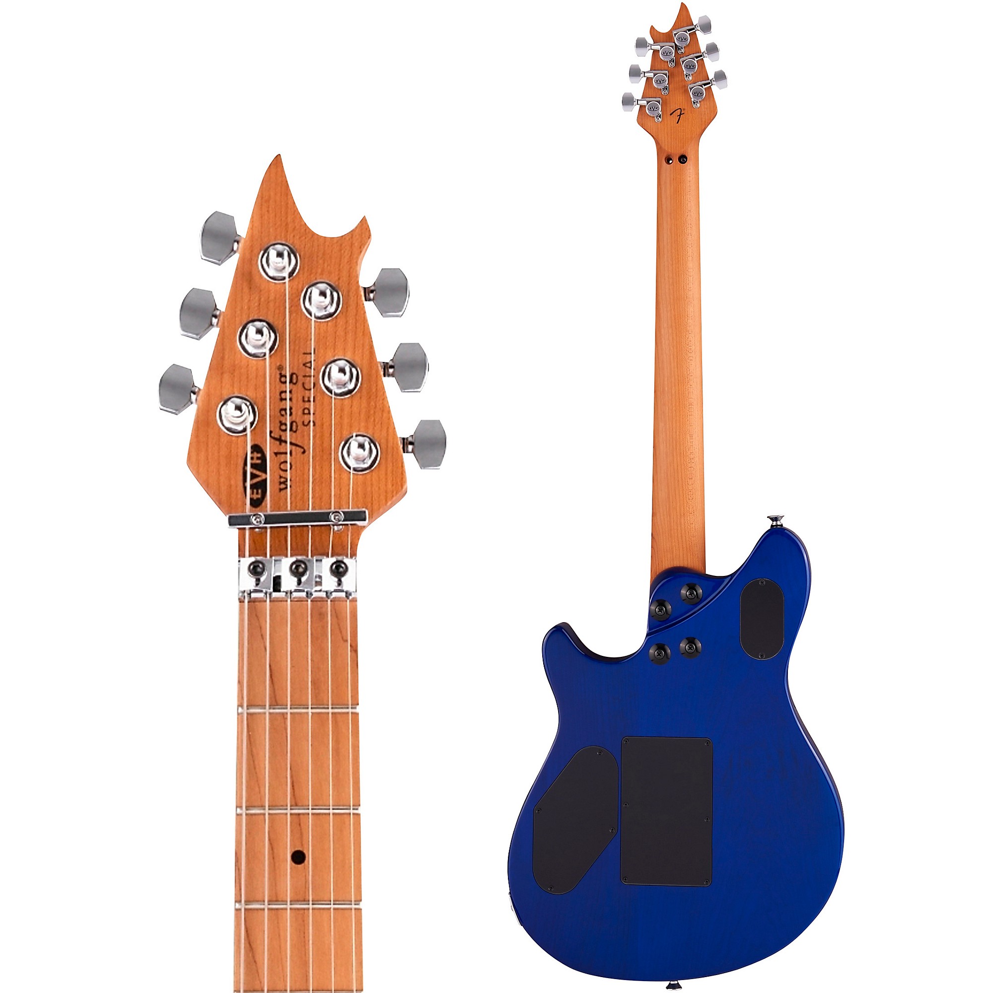 ギター EVH Wolfgang Special QM Chlorine Burst Wolfgang® :: Wolfgang® Special QM, Baked Maple Fingerboard