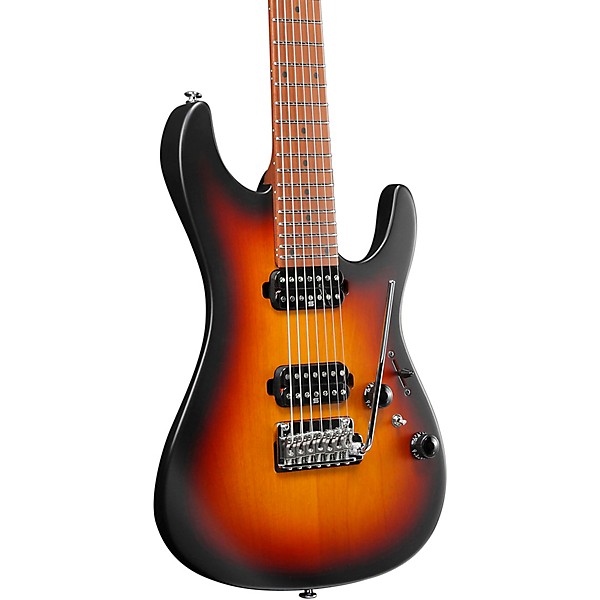 Ibanez AZ24027 AZ Prestige Series 7str Electric Guitar Tri Fade Burst Flat