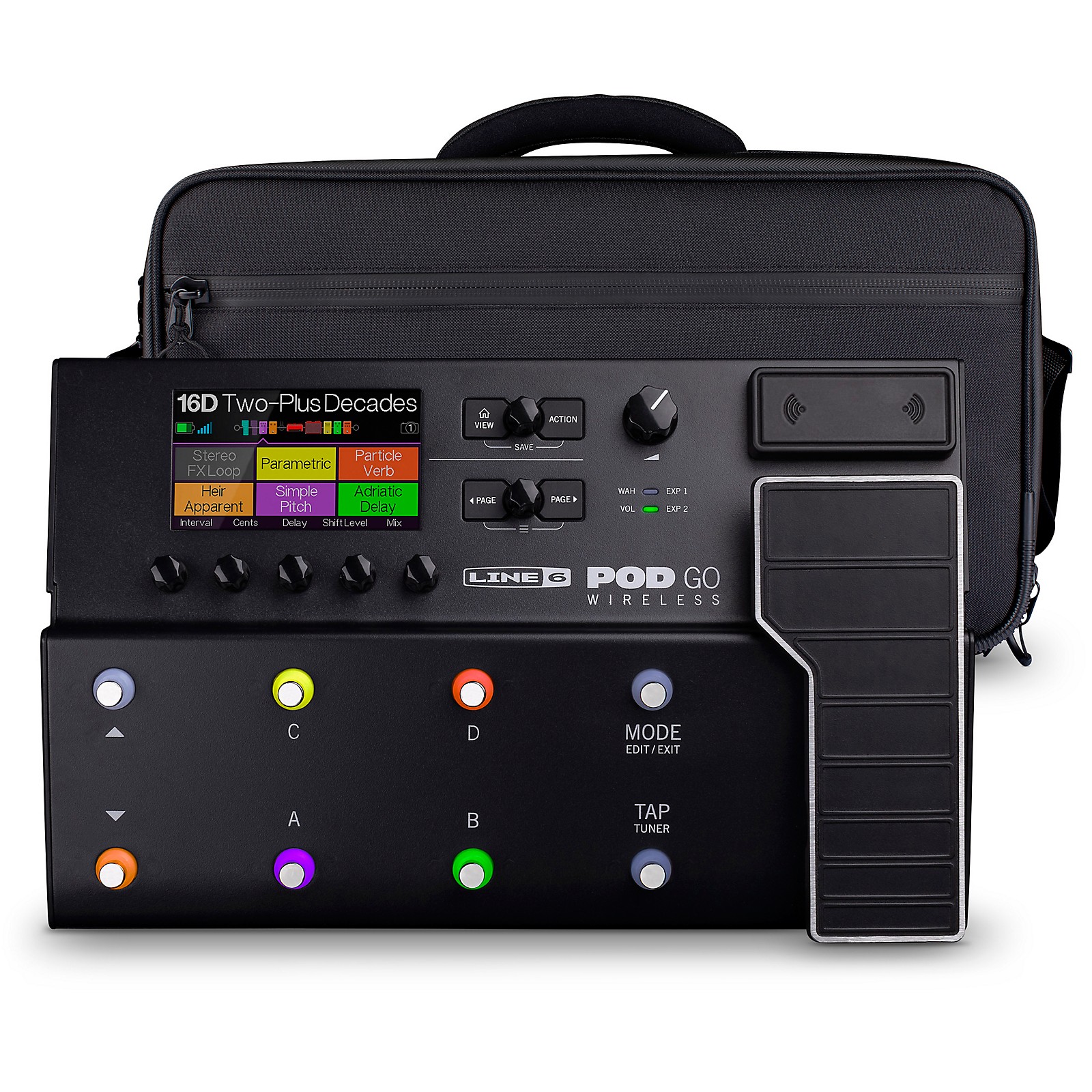 Line 6 POD Go Wireless Guitar Multi-Effects Processor With 