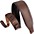 Levy's M26PD 3" Wide Top Grain Leather Guitar Strap Black Levy's M26PD 3" Wide Top Grain Leather Guitar Strap Dark Brown