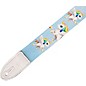 Levy's MPJR 1 1/2 inch Wide Kids Guitar Strap Light Blue