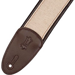 Levy's MHG 2.5" Wide Hemp Guitar Strap Natural