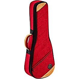 Ortega Ukulele Concert Reinforced Soft Case Red Black