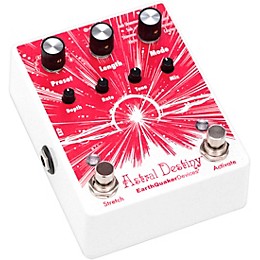 EarthQuaker Devices Astral Destiny Modulated Octave Reverb Effects Pedal Red