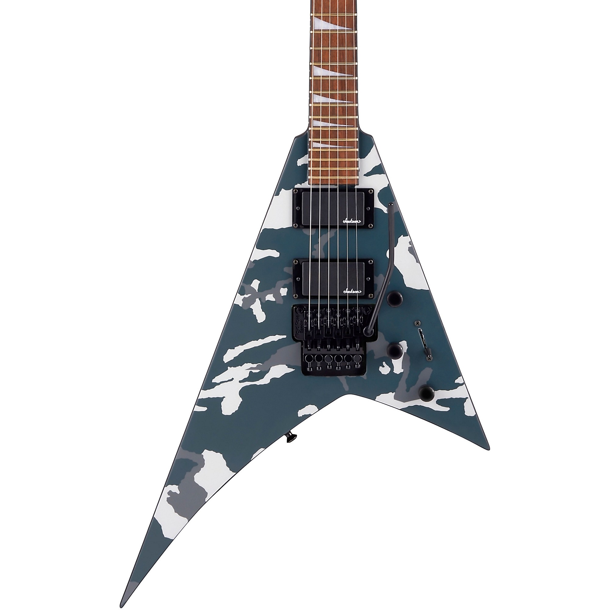 人気カラーの Jackson X Series Rhoads RRX24 Camo Electric Guitar Black ギター