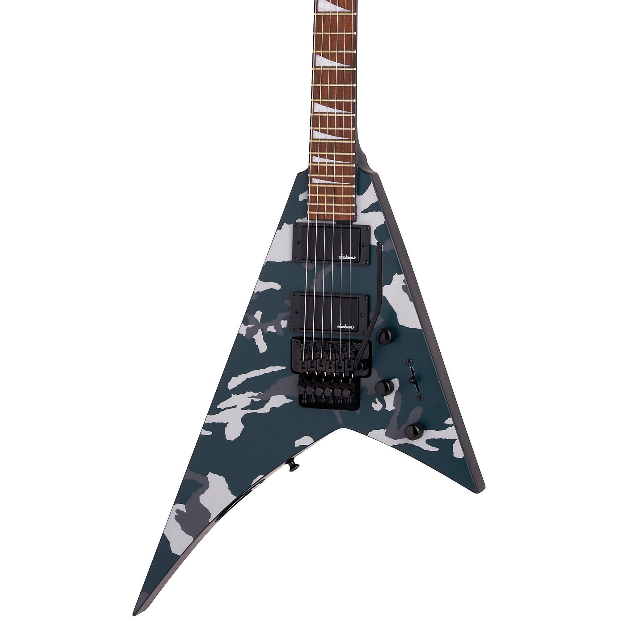 Jackson RRX24 カモ Jackson X Series Rhoads RRX24 Camo Electric Guitar Black Camo