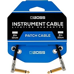 BOSS Space-Saving Pancake Cable 4" 3-Pack 4 in.