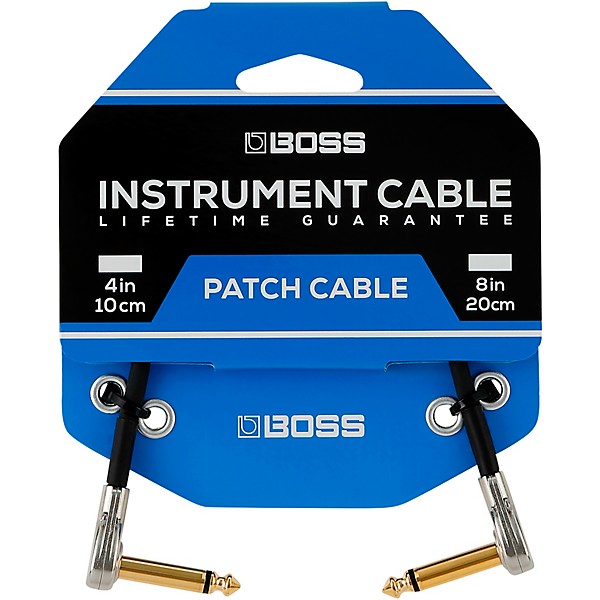 BOSS Space-Saving Pancake Cable 4" 3-Pack 4 in.
