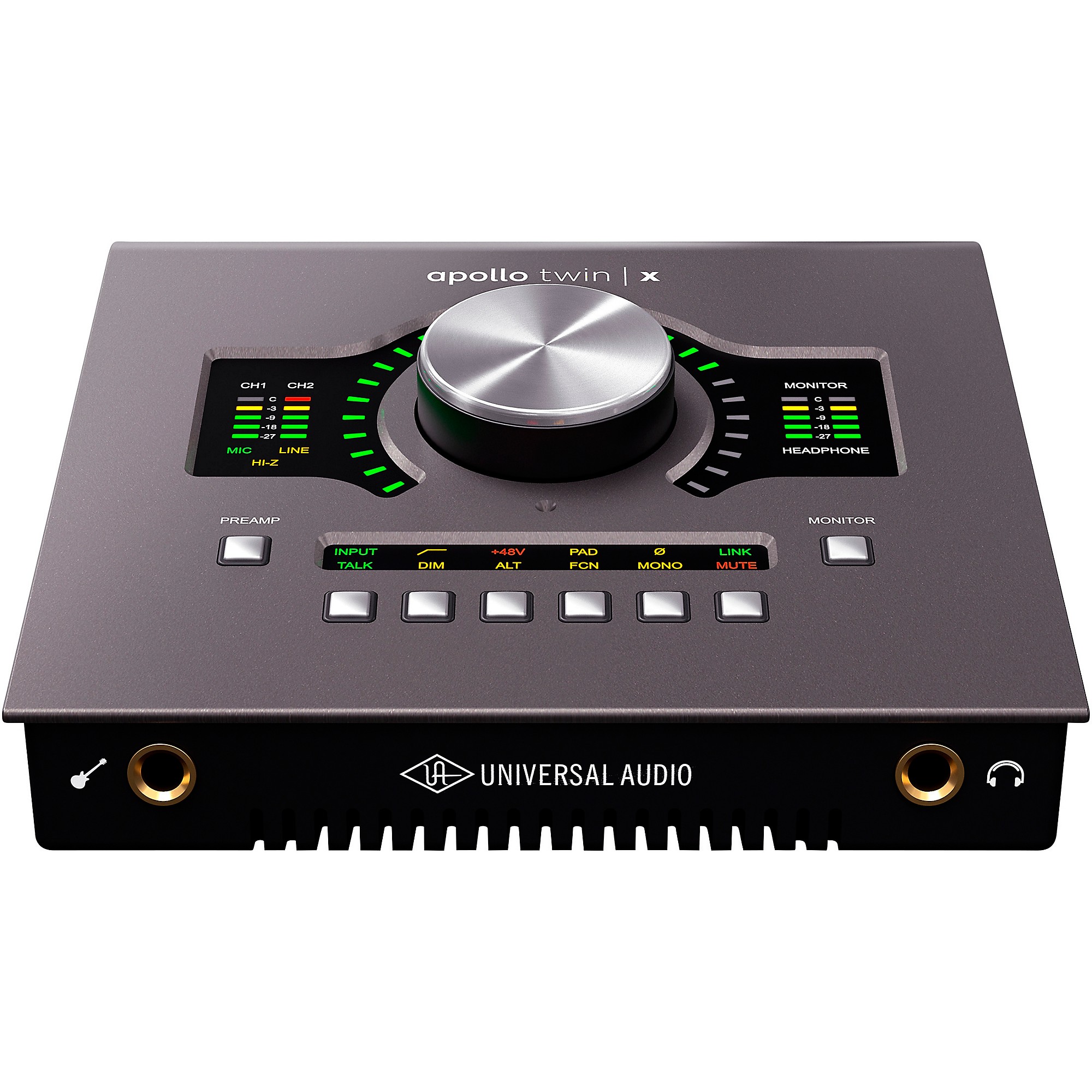 Universal Audio Apollo Twin X QUAD Heritage Edition Thunderbolt 3 Audio  Interface