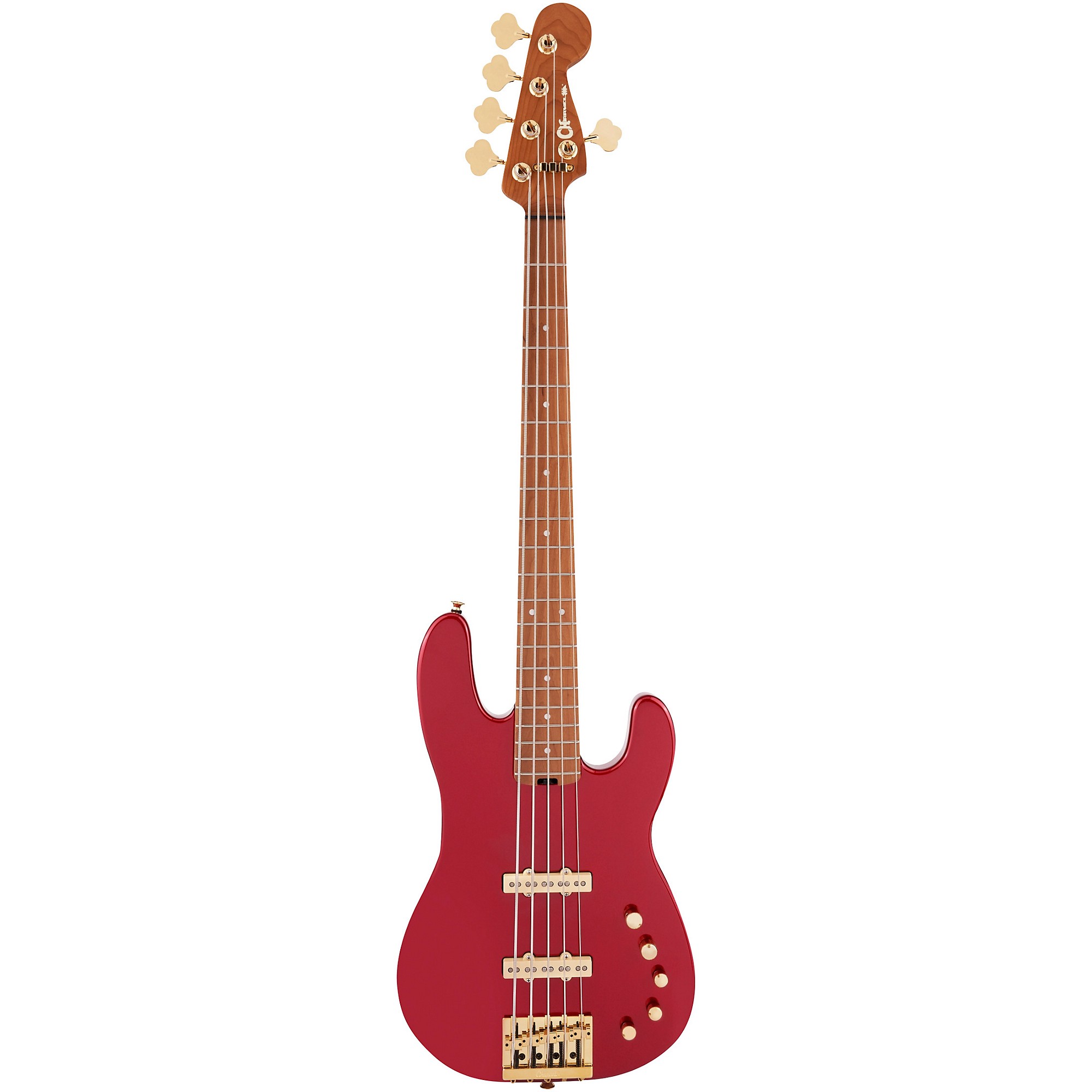Charvel Pro-Mod San Dimas Bass JJ V Candy Apple Red | Guitar Center