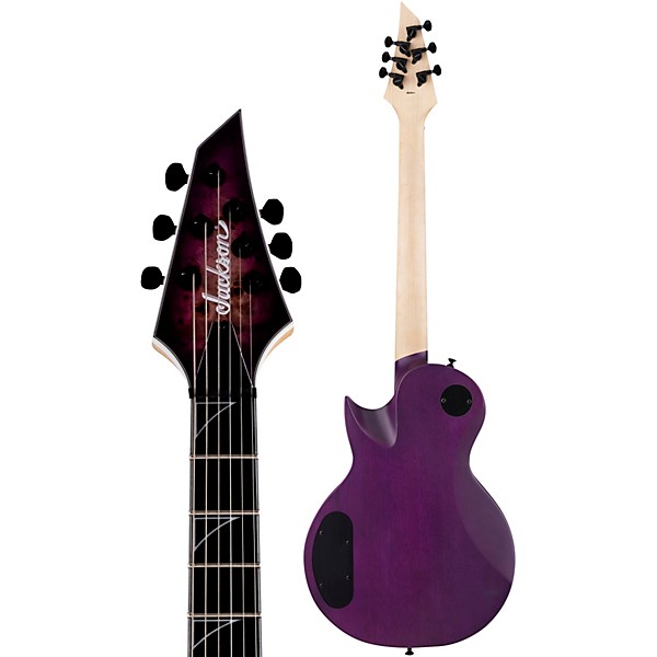 Jackson Pro Series Monarkh SCP Electric Guitar Transparent Purple Burst