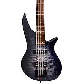 Jackson X Series Spectra Bass SBXQ V Transparent Black Burst