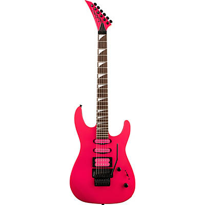 Jackson X Series Dinky Dk3xr Hss Electric Guitar Neon Pink for sale