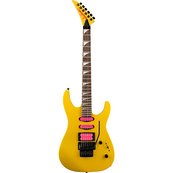Jackson X Series Dinky DK3XR HSS Electric Guitar Caution Yellow