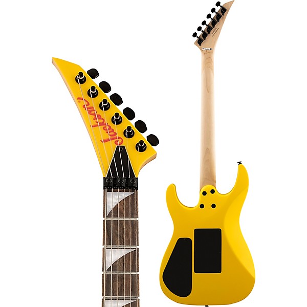 Jackson X Series Dinky DK3XR HSS Electric Guitar Caution Yellow