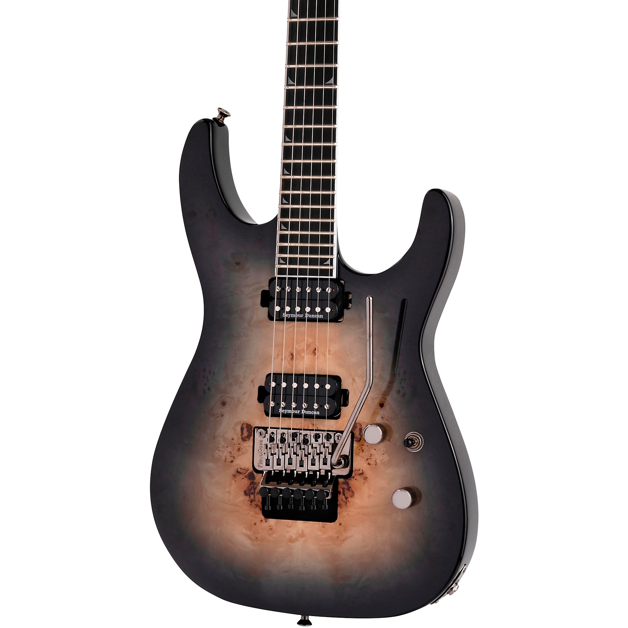 Open Box Jackson Pro Series Soloist SL2P MAH Transparent Black