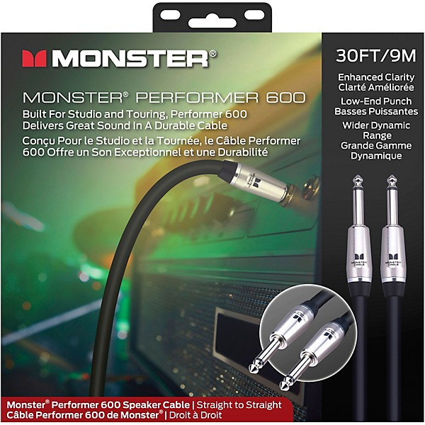 Monster Cable Prolink Performer 600 Speaker Cable 30 ft. Black