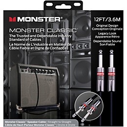 Monster Cable Prolink Monster Classic Speaker Cable 12 ft. Black