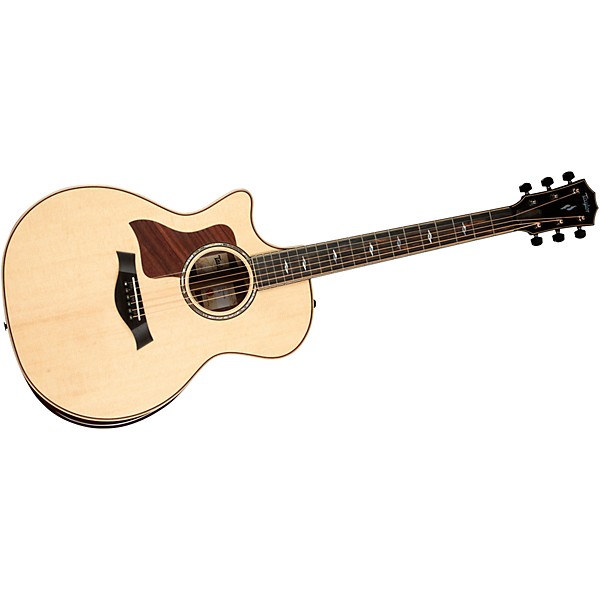 Taylor 814ce V-Class Left-Handed Grand Auditorium Acoustic-Electric Guitar Natural