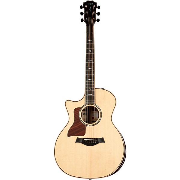 Taylor 814ce V-Class Left-Handed Grand Auditorium Acoustic-Electric Guitar Natural