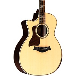 Taylor 814ce V-Class Left-Handed Grand Auditorium Acoustic-Electric Guitar Natural