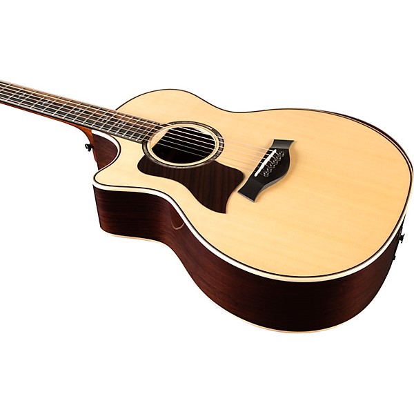 Taylor 814ce V-Class Left-Handed Grand Auditorium Acoustic-Electric Guitar Natural