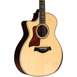 Taylor 814ce V-Class Left-Handed Grand Auditorium Acoustic-Electric Guitar Natural